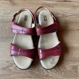 SAS Women's Shop by Style Sandals Nudu Heel Strap Sandal Size 9.5M